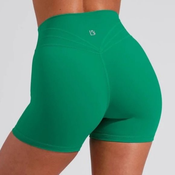 Buffbunny Collection Pants - SOLD-Buff Bunny Legacy shorts high rise green sz XS